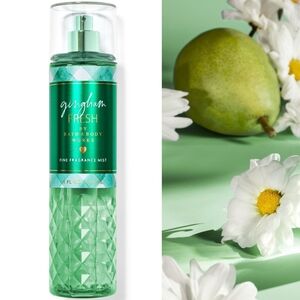 Bath & Body Works Gingham Fresh Fine Fragrance Mist 8oz NEW Pear & Daisies